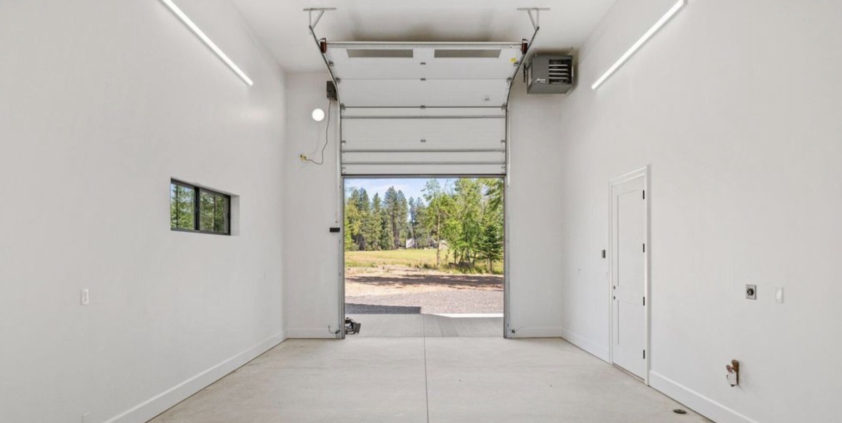 Aerial sunset exterior